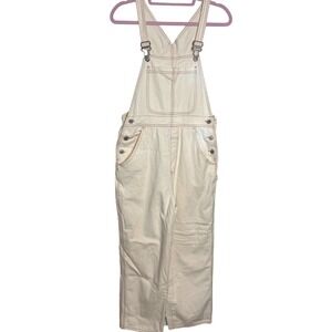 Rhythm Womens Size XS White Overalls Casual Workwear Bib‎ Pants